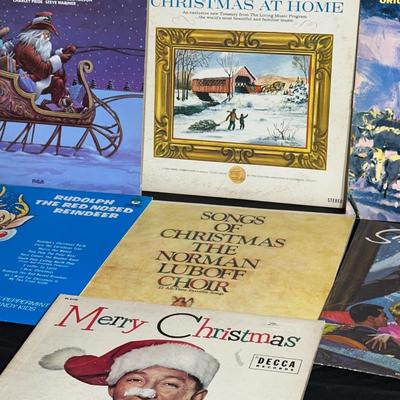 Vintage Christmas Records