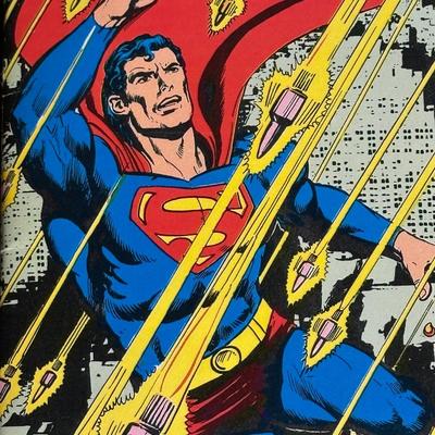 1970's Superman Alien Creatures and Captain America and The Falcon Comic Book and Record Set