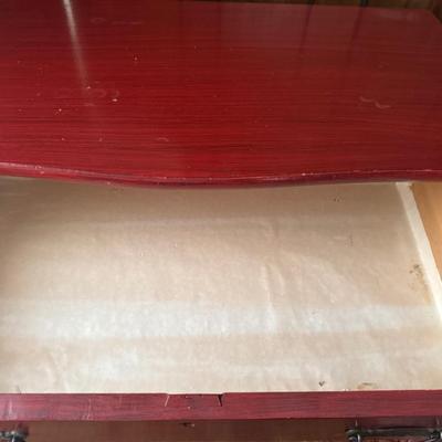 Vintage small wooden dresser