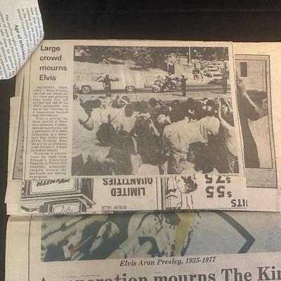 Vintage Elvis Presley Records, Sign & More!