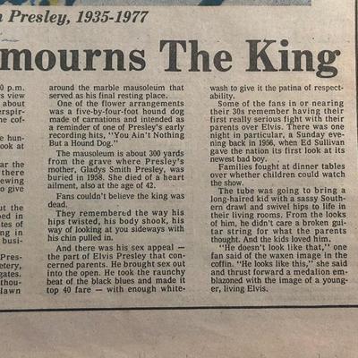 Vintage Elvis Presley Records, Sign & More!