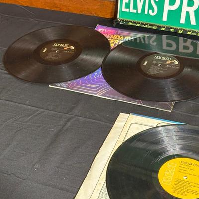 Vintage Elvis Presley Records, Sign & More!