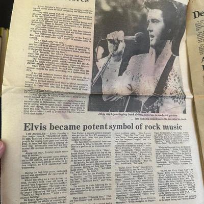 Vintage Elvis Presley Records, Sign & More!