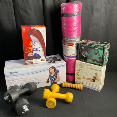 Lot U 608 Weights & Massage Lot