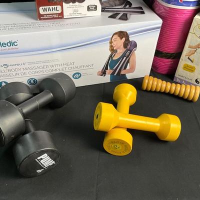 Lot U 608 Weights & Massage Lot