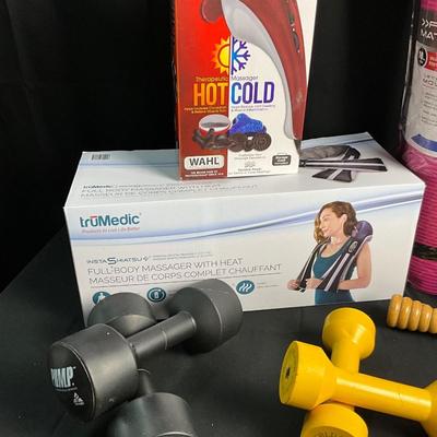 Lot U 608 Weights & Massage Lot