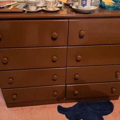 Brown painted dresser only