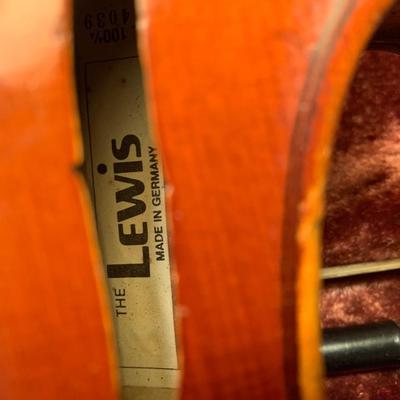 William Lewis & Son 100 4/4 Violin Made in Germany w/Case