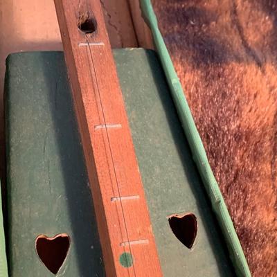 Green Home Made Instrument