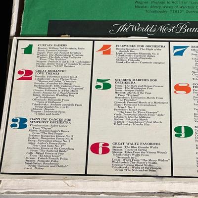 The Worlds Most Beautiful Music Vintage Records Set