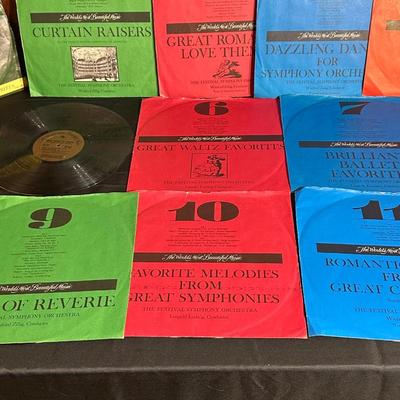 The Worlds Most Beautiful Music Vintage Records Set