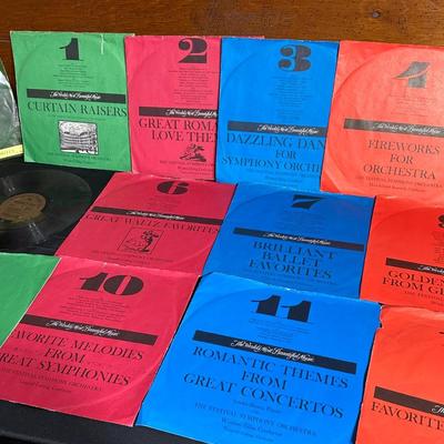 The Worlds Most Beautiful Music Vintage Records Set