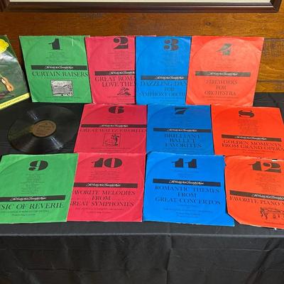 The Worlds Most Beautiful Music Vintage Records Set