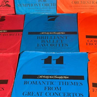 The Worlds Most Beautiful Music Vintage Records Set