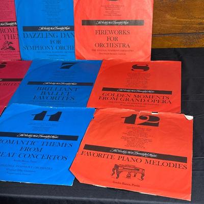 The Worlds Most Beautiful Music Vintage Records Set