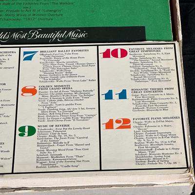 The Worlds Most Beautiful Music Vintage Records Set