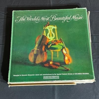 The Worlds Most Beautiful Music Vintage Records Set