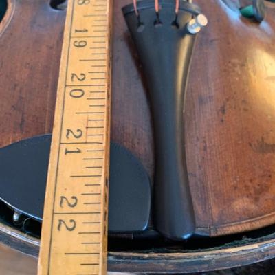 Early 1800s Antique Violin Carl F Lippold August Gemunder