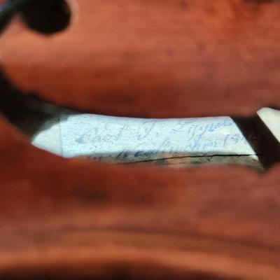 Early 1800s Antique Violin Carl F Lippold August Gemunder