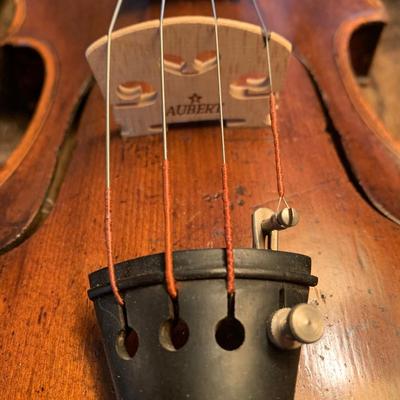 Early 1800s Antique Violin Carl F Lippold August Gemunder