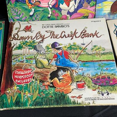 Vintage Kids Records including Alice in Wonderland