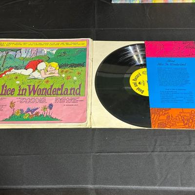 Vintage Kids Records including Alice in Wonderland
