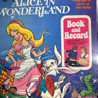 Vintage Kids Records including Alice in Wonderland