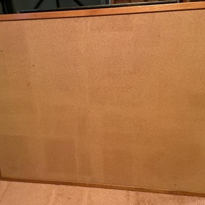 48” w x 36” t cork board