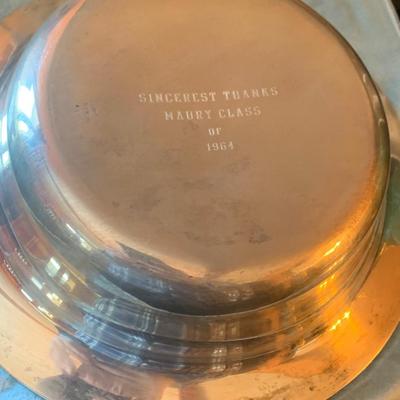 Kirk & Son Sterling Award Bowl