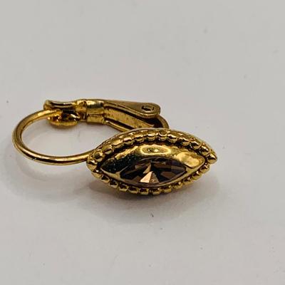 LOT:26: Lot of Beautiful Gold Tone Fashion Jewelry by Monet, Nina Ricci and More