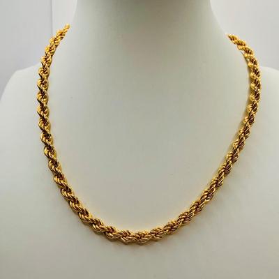 LOT:26: Lot of Beautiful Gold Tone Fashion Jewelry by Monet, Nina Ricci and More