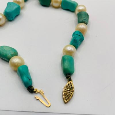 LOT 27: Collection of Beaded Fashion Jewelry Necklaces Featuring a Cloissonne Elephant Pendant on a Silk Cord and More