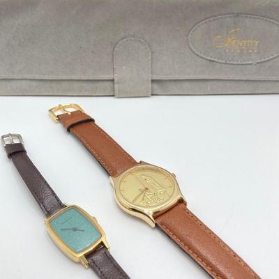LOT 57J: Pair of Swiss Watches - Sandoz and Identity