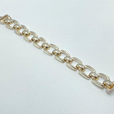 LOT 62J: Sterling Silver Italy Link Bracelet - 925, Tw 25.3g, 7.25"