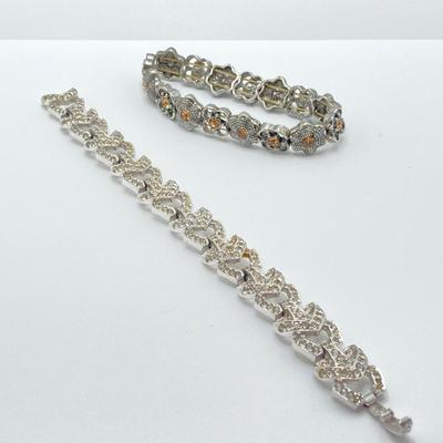 LOT 68J: Vintage Silver Tone and Sterling Jewelry Collection - Ledo and More