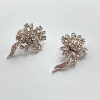 LOT 68J: Vintage Silver Tone and Sterling Jewelry Collection - Ledo and More