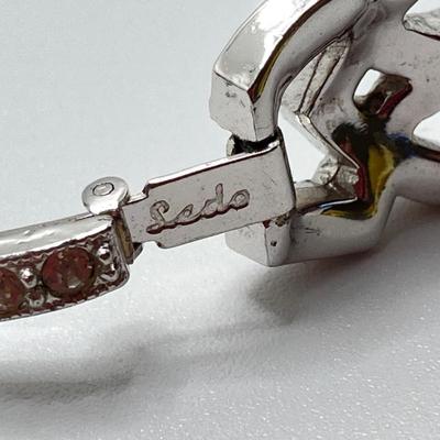 LOT 68J: Vintage Silver Tone and Sterling Jewelry Collection - Ledo and More