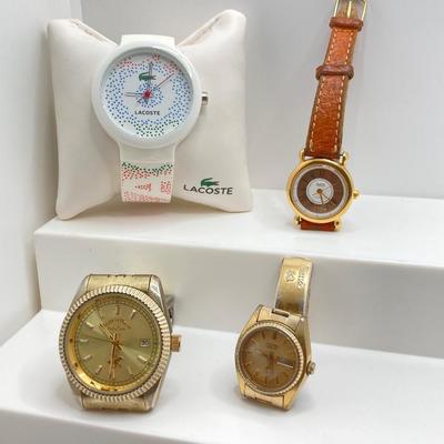 LOT 75J: Watch Collection - Seiko, Lacoste, Guess and Beverly Hills Polo Club