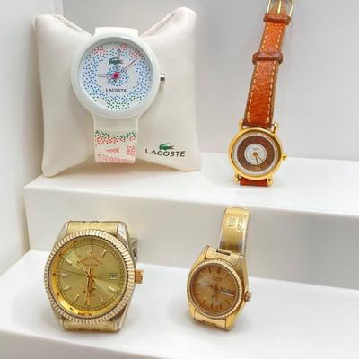 LOT 75J: Watch Collection - Seiko, Lacoste, Guess and Beverly Hills Polo Club