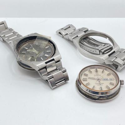 LOT 78J: Watch Repair / Parts - Omega (Swiss), Anne Klein, US Polo Assn and More