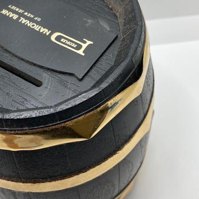 LOT 80J: Collection of Vintage Banks - The Varney Dry Goods Company, Fort Knox Safe Combination Bank and Peoples National Bank of New...