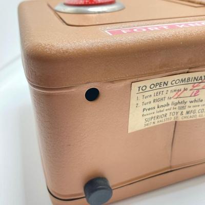 LOT 80J: Collection of Vintage Banks - The Varney Dry Goods Company, Fort Knox Safe Combination Bank and Peoples National Bank of New...