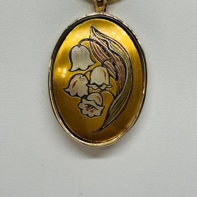 LOT 87: Reed & Barton Damascene Jewelry Collection, 24K Gold Electroplate