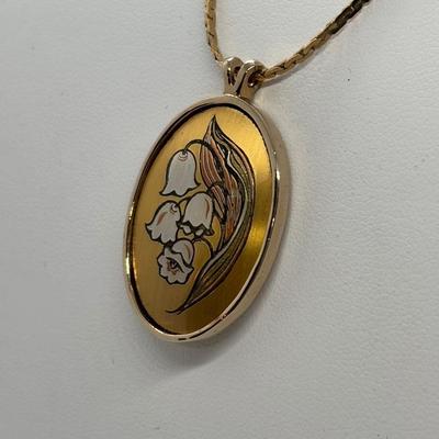 LOT 87: Reed & Barton Damascene Jewelry Collection, 24K Gold Electroplate