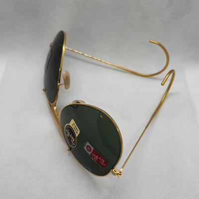 LOT 88: NIB Classic Ray Ban Outdoorsman II Arista Sunglasses