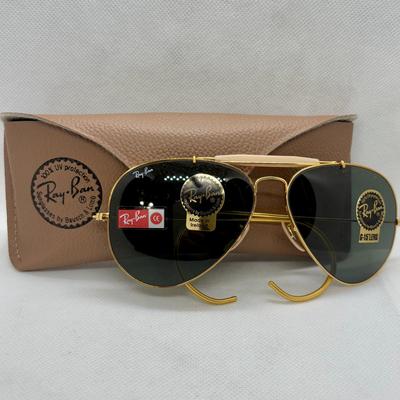 LOT 88: NIB Classic Ray Ban Outdoorsman II Arista Sunglasses