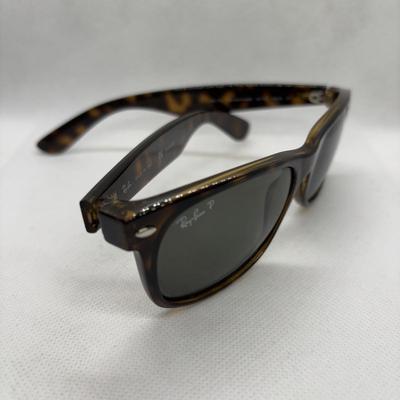 LOT 89: Ray Ban Sunglasses Gold Metal Frame & Tortise Shell w/Cases