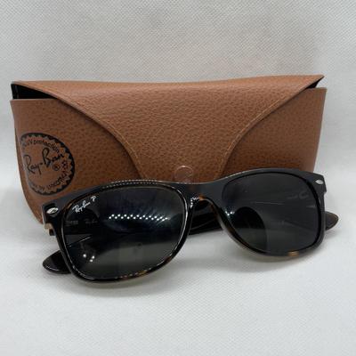 LOT 89: Ray Ban Sunglasses Gold Metal Frame & Tortise Shell w/Cases