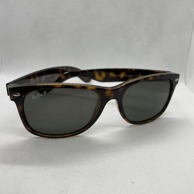 LOT 89: Ray Ban Sunglasses Gold Metal Frame & Tortise Shell w/Cases