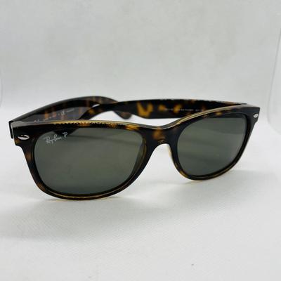 LOT 89: Ray Ban Sunglasses Gold Metal Frame & Tortise Shell w/Cases